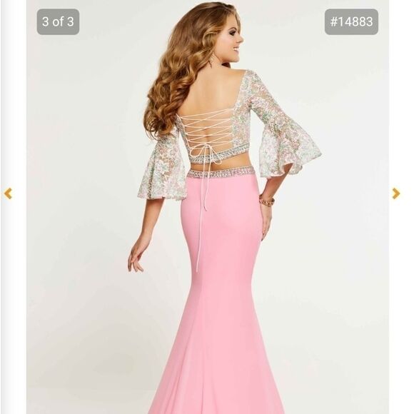 Panoply Long Sleeved Beaded Dress 14883 Size 4 NWT - Picture 2 of 6